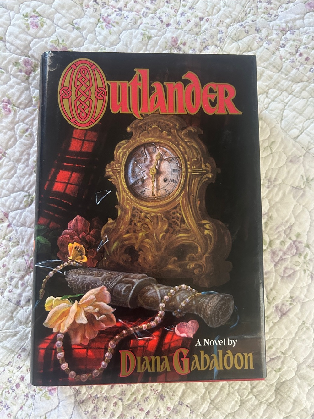 ✨ OUTLANDER by Diana Gabaldon ✨ 1991 Vintage Hardcover Vintage Historic Romance